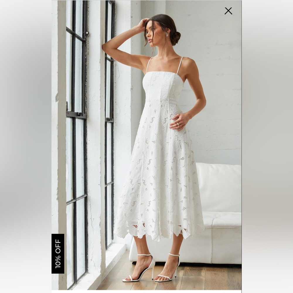 ASTR the label white dress
